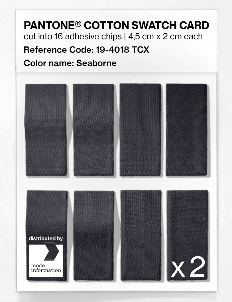 Artikelbild 5 des Artikels “PANTONE® COTTON SWATCH CARD 19-4018 TCX Seaborne “