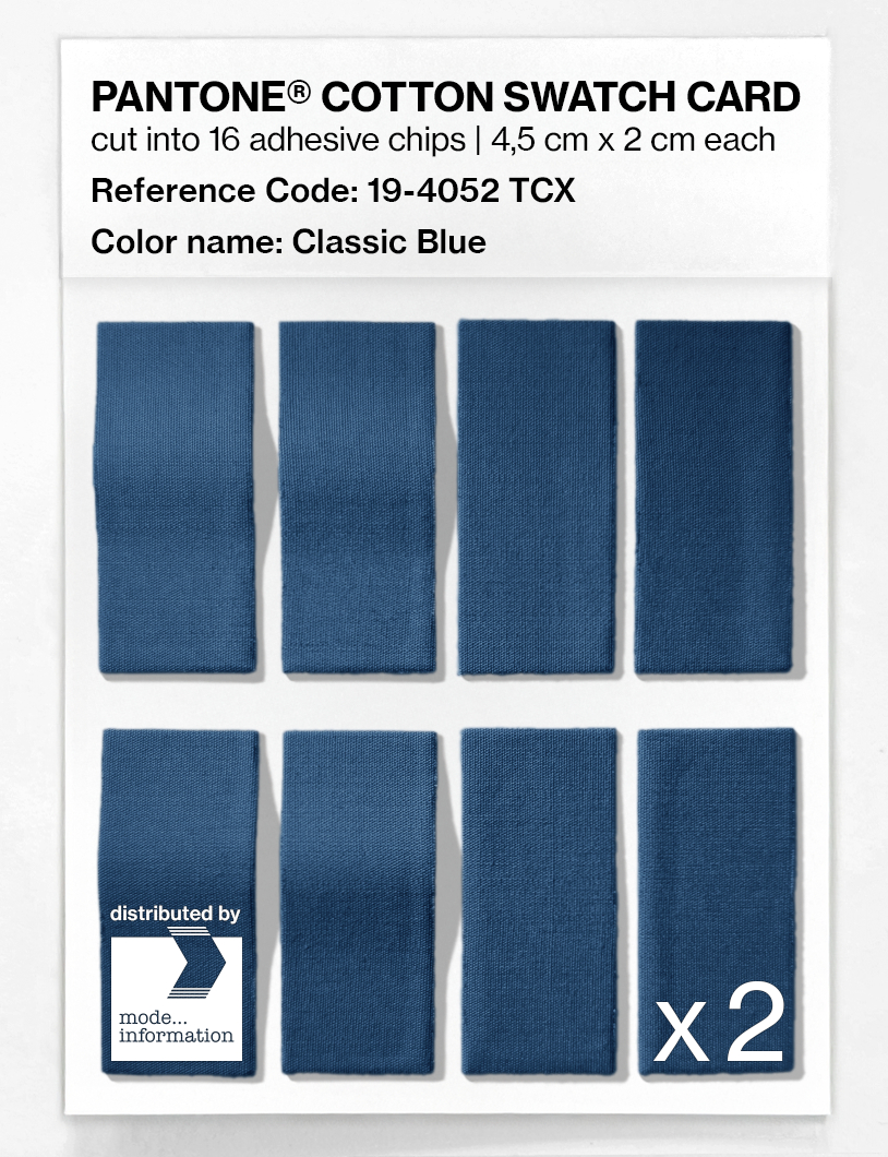 Artikelbild 5 des Artikels “PANTONE® COTTON SWATCH CARD 19-4052 TCX Classic Blue “