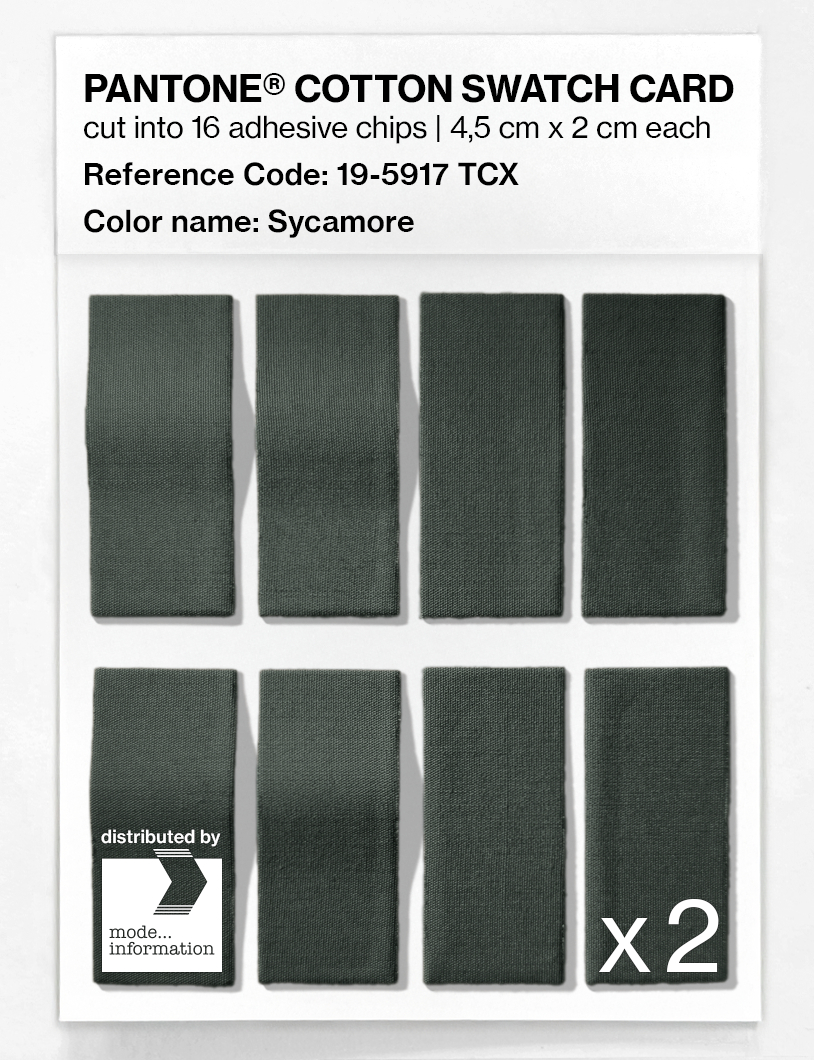 Artikelbild 5 des Artikels “PANTONE® COTTON SWATCH CARD 19-5917 TCX Sycamore “