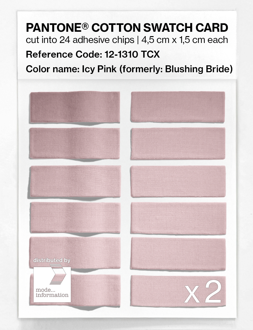 Artikelbild 6 des Artikels “PANTONE® COTTON SWATCH CARD 12-1310 TCX Blushing Bride “