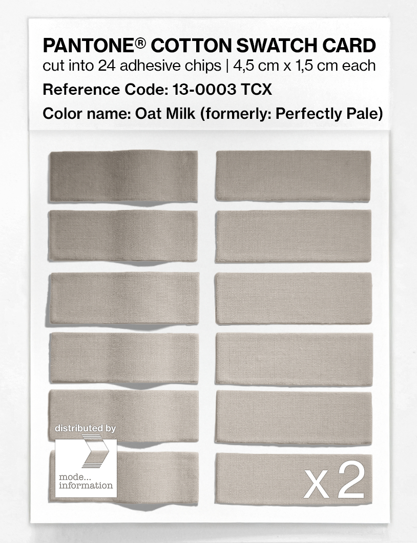 Artikelbild 6 des Artikels “PANTONE® COTTON SWATCH CARD 13-0003 TCX Perfectly Pale “