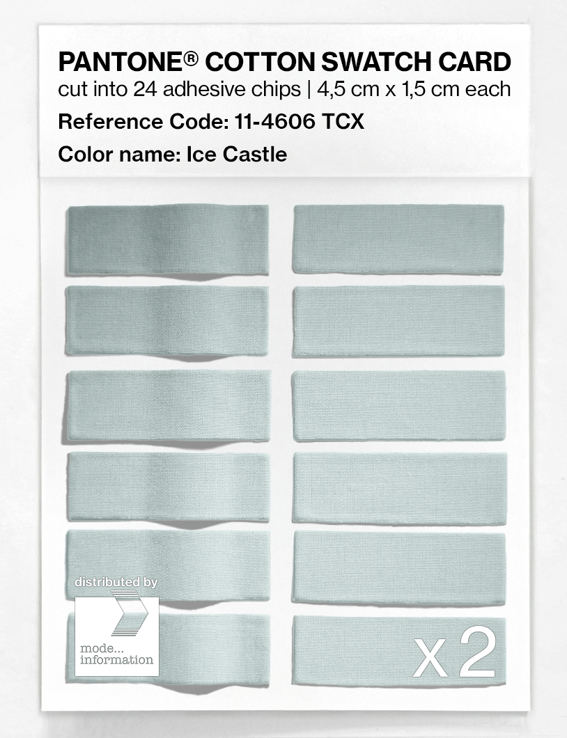 Artikelbild 6 des Artikels “PANTONE® COTTON SWATCH CARD 11-4606 TCX Ice Castle “
