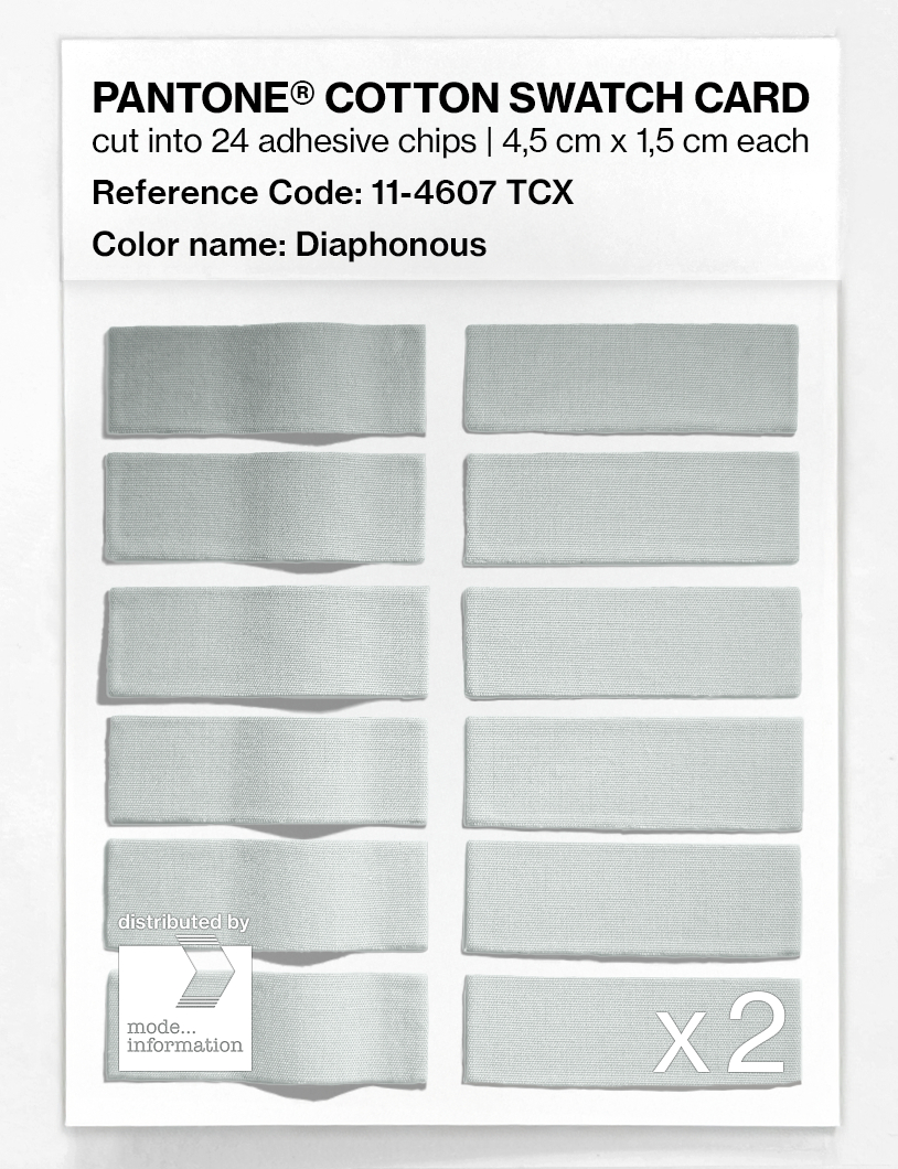 Artikelbild 6 des Artikels “PANTONE® COTTON SWATCH CARD 11-4607 TCX Diaphonous “