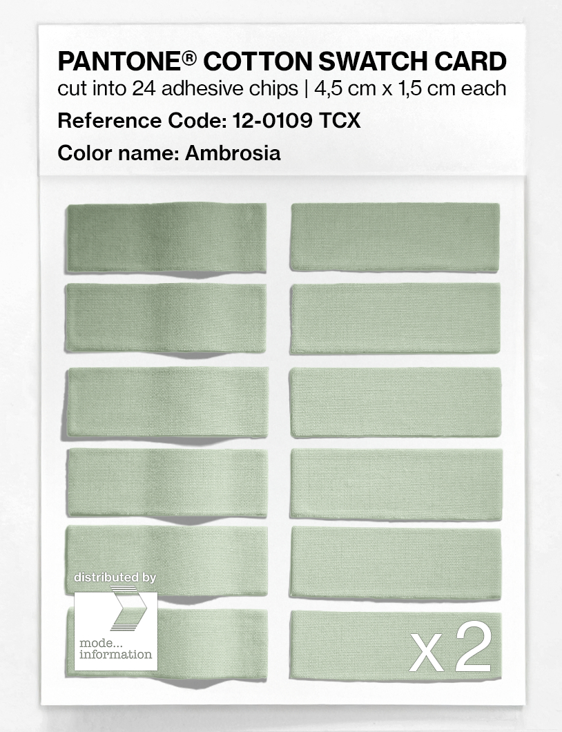 Artikelbild 6 des Artikels “PANTONE® COTTON SWATCH CARD 12-0109 TCX Ambrosia “