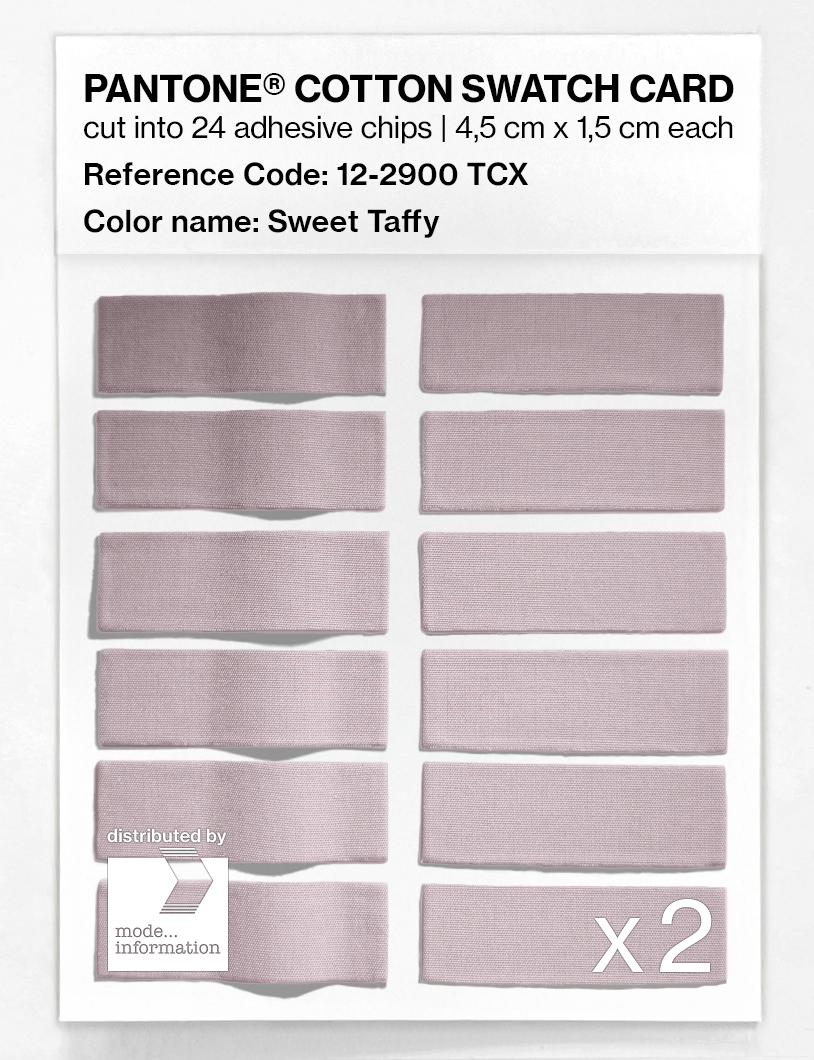 Artikelbild 6 des Artikels “PANTONE® COTTON SWATCH CARD 12-2900 TCX Sweet Taffy “