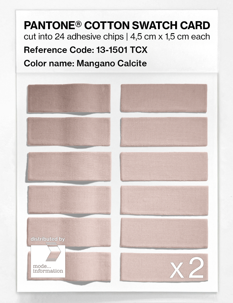 Artikelbild 6 des Artikels “PANTONE® COTTON SWATCH CARD 13-1501 TCX Mangano Calcite “