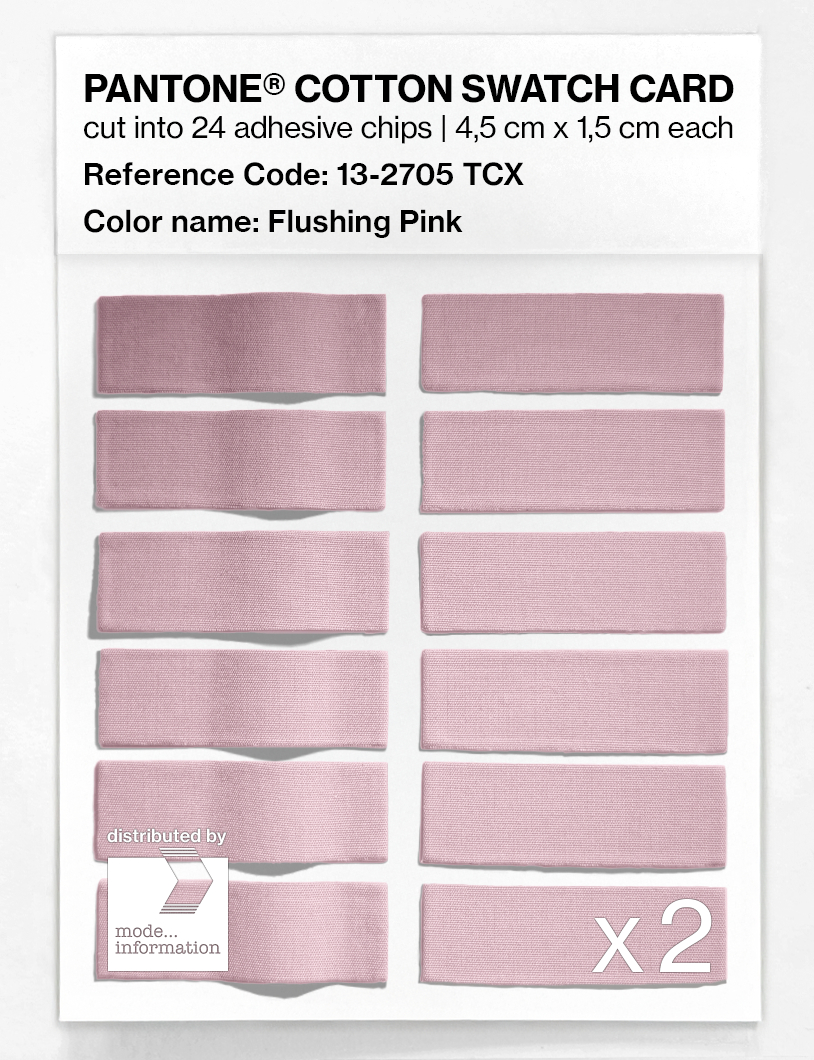 Artikelbild 6 des Artikels “PANTONE® COTTON SWATCH CARD 13-2705 TCX Flushing Pink “