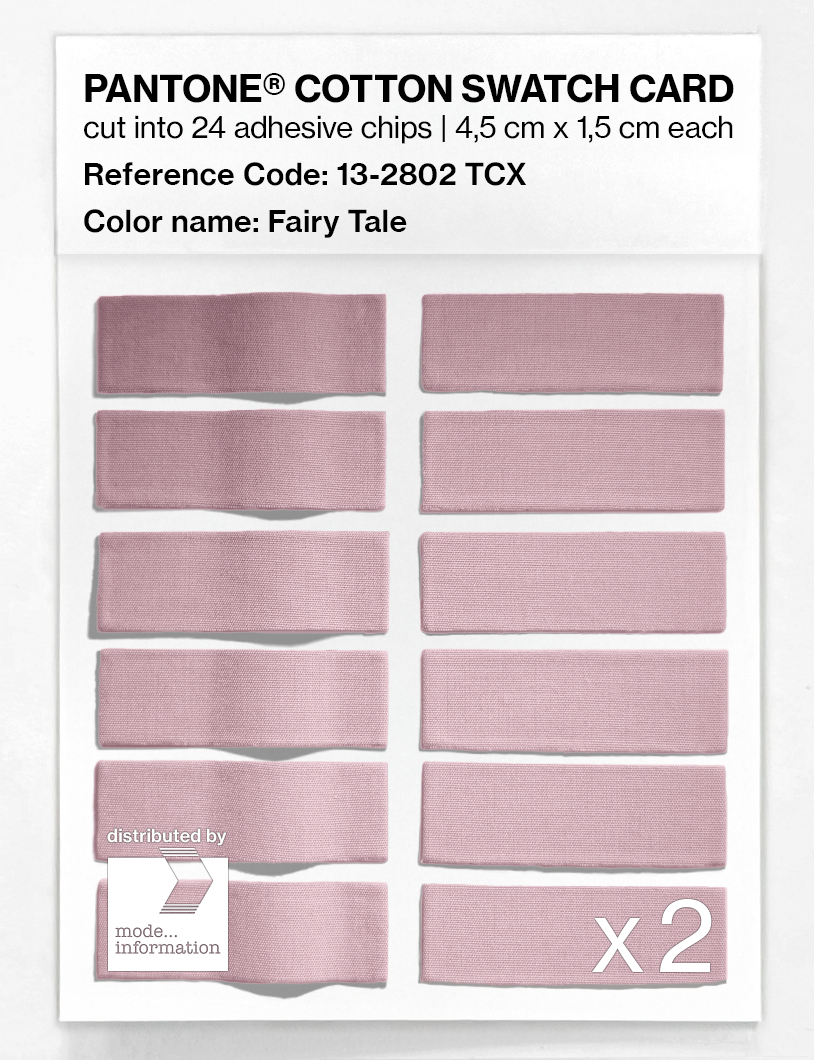 Artikelbild 6 des Artikels “PANTONE® COTTON SWATCH CARD 13-2802 TCX Fairy Tale “