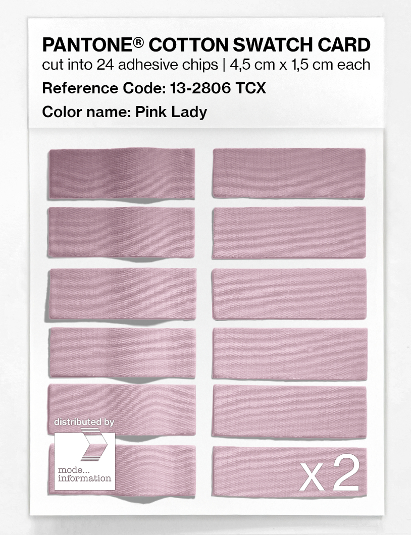 Artikelbild 6 des Artikels “PANTONE® COTTON SWATCH CARD 13-2806 TCX Pink Lady “