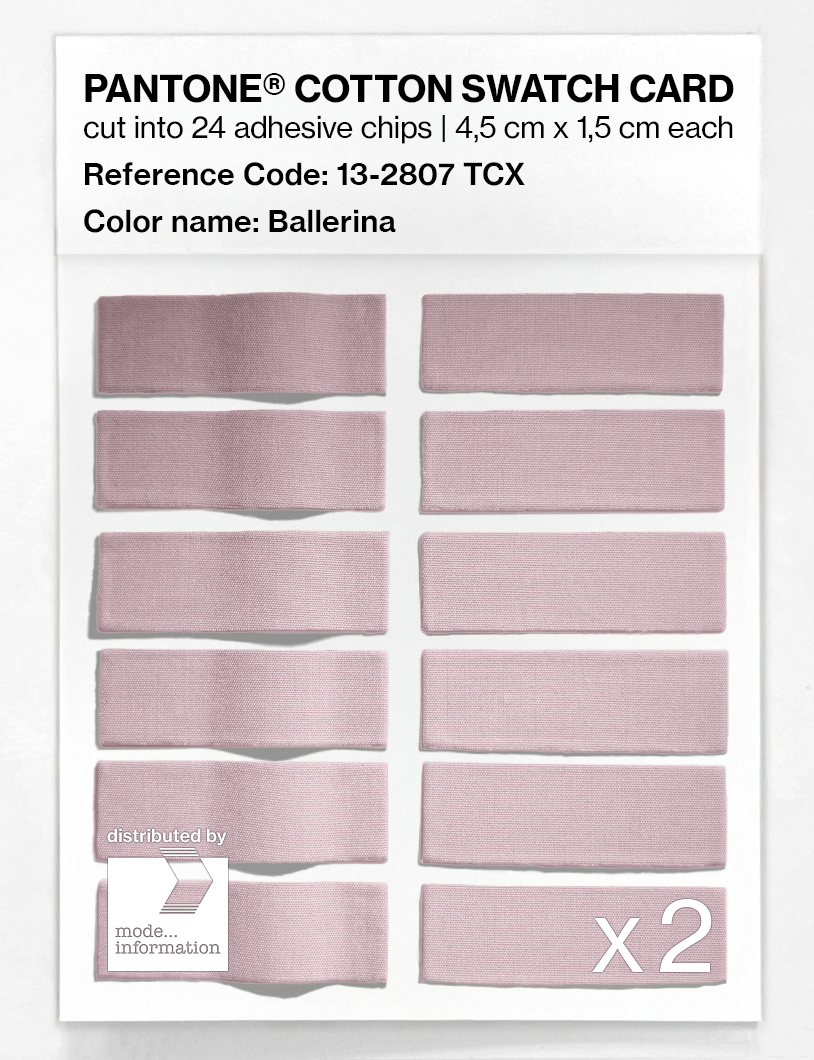 Artikelbild 6 des Artikels “PANTONE® COTTON SWATCH CARD 13-2807 TCX Ballerina “