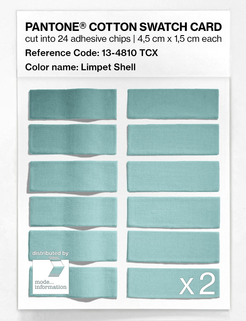 Artikelbild 6 des Artikels “PANTONE® COTTON SWATCH CARD 13-4810 TCX Limpet Shell “