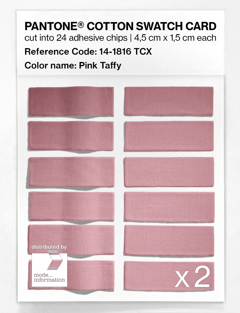 Artikelbild 6 des Artikels “PANTONE® COTTON SWATCH CARD 14-1816 TCX Pink Taffy “