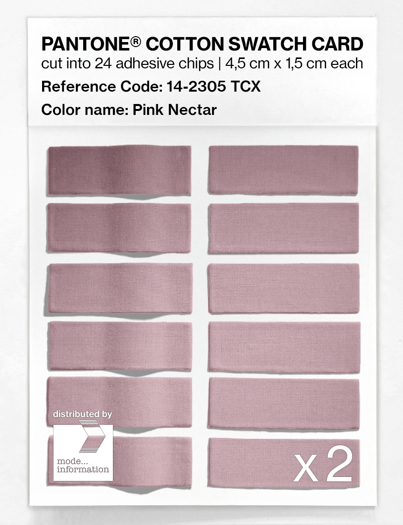 Artikelbild 6 des Artikels “PANTONE® COTTON SWATCH CARD 14-2305 TCX Pink Nectar “