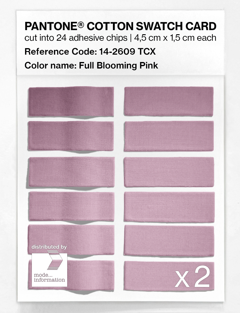 Artikelbild 6 des Artikels “PANTONE® COTTON SWATCH CARD 14-2609 TCX Full Blooming Pink “