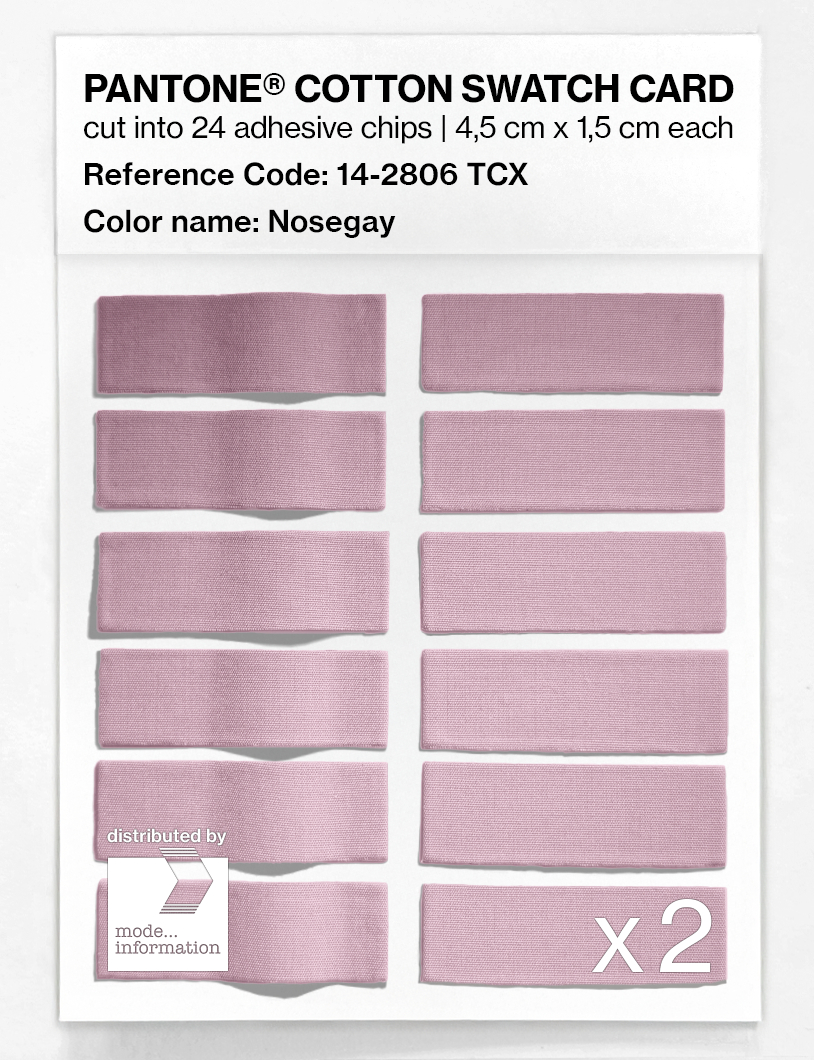Artikelbild 6 des Artikels “PANTONE® COTTON SWATCH CARD 14-2806 TCX Nosegay “