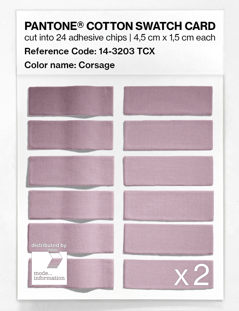 Artikelbild 6 des Artikels “PANTONE® COTTON SWATCH CARD 14-3203 TCX Corsage “