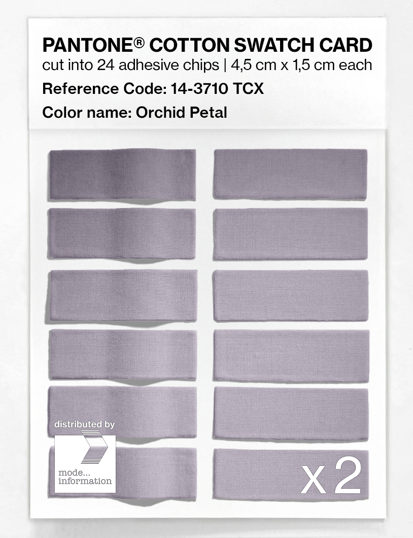 Artikelbild 6 des Artikels “PANTONE® COTTON SWATCH CARD 14-3710 TCX Orchid Petal “