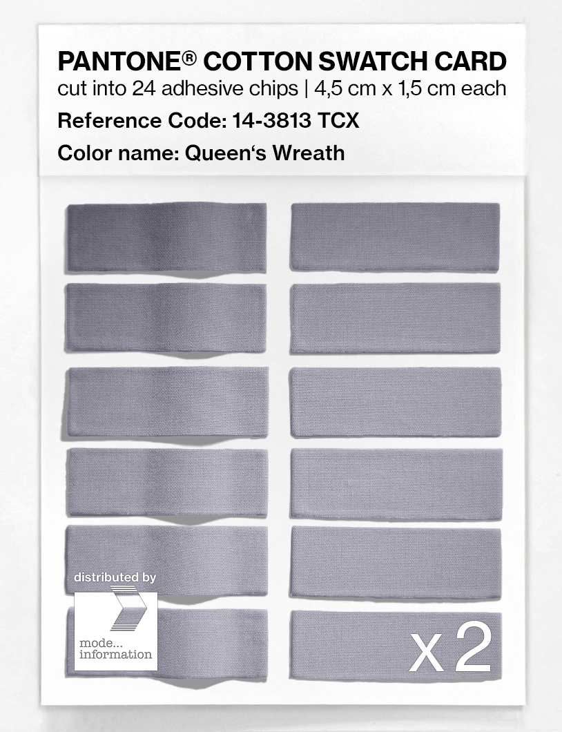 Artikelbild 6 des Artikels “PANTONE® COTTON SWATCH CARD 14-3813 TCX Queen's Wreath “