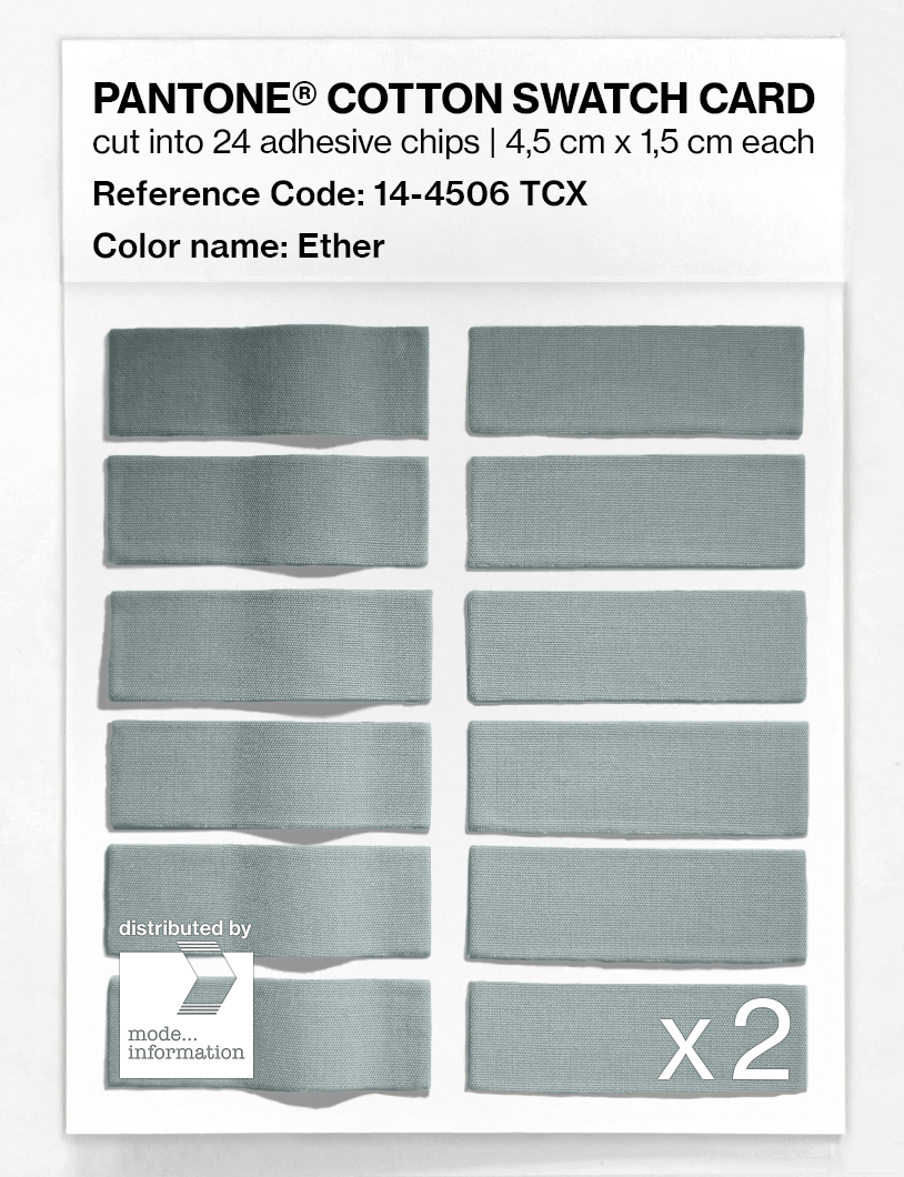 Artikelbild 6 des Artikels “PANTONE® COTTON SWATCH CARD 14-4506 TCX Ether “