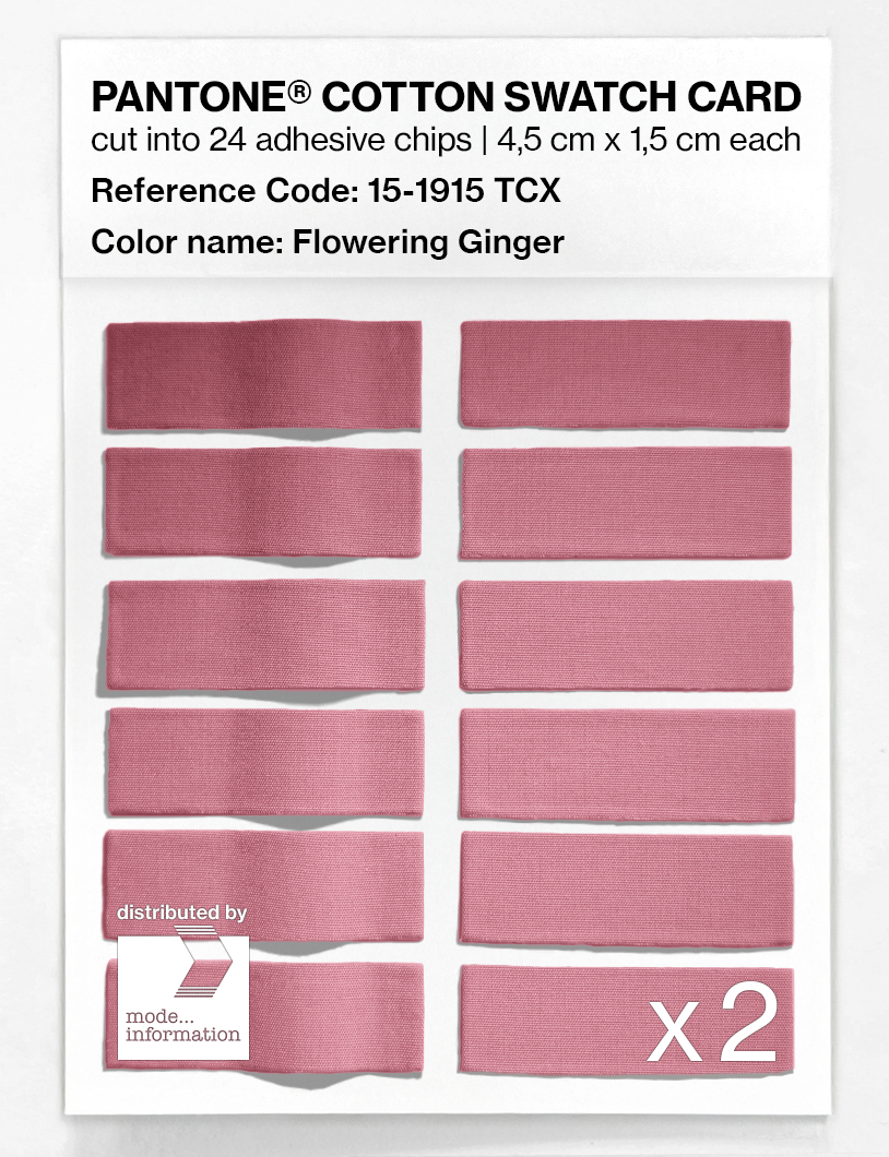 Artikelbild 6 des Artikels “PANTONE® COTTON SWATCH CARD 15-1915 TCX Flowering Ginger “