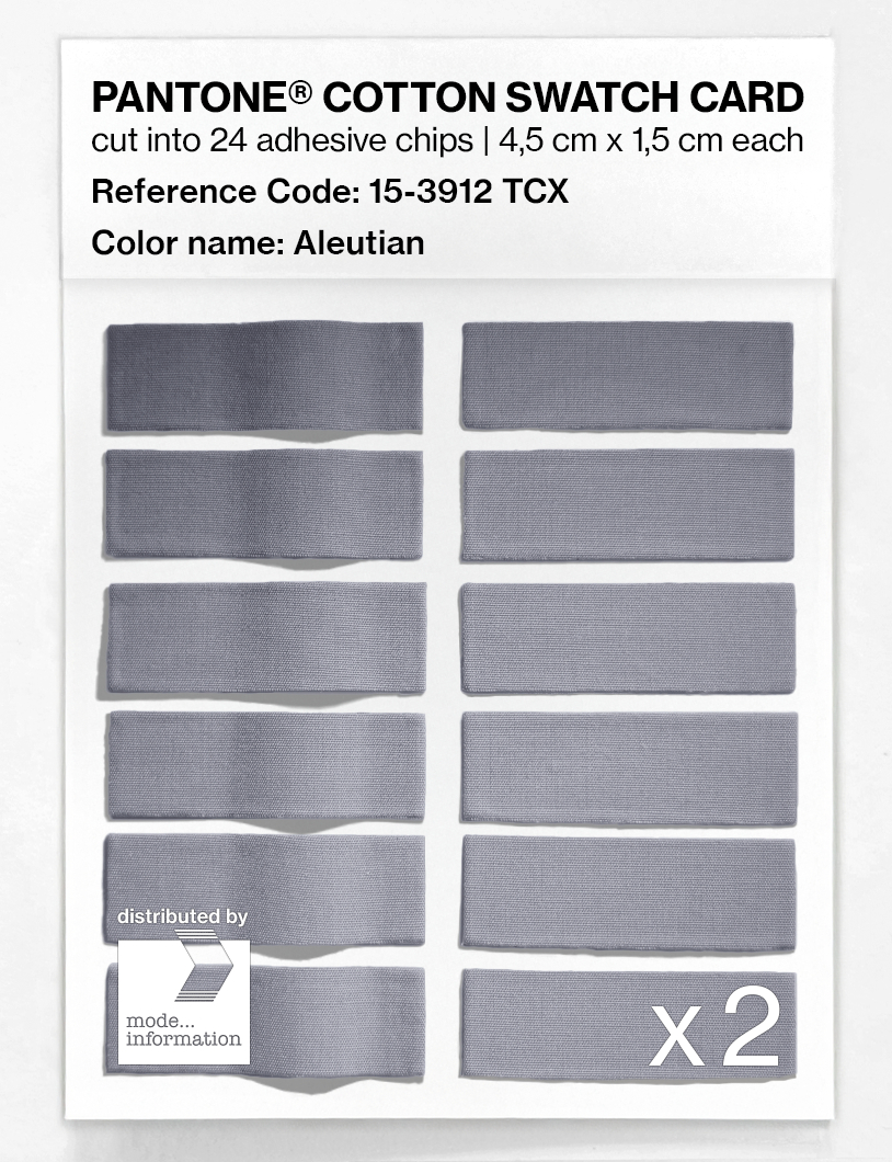 Artikelbild 6 des Artikels “PANTONE® COTTON SWATCH CARD 15-3912 TCX Aleutian “