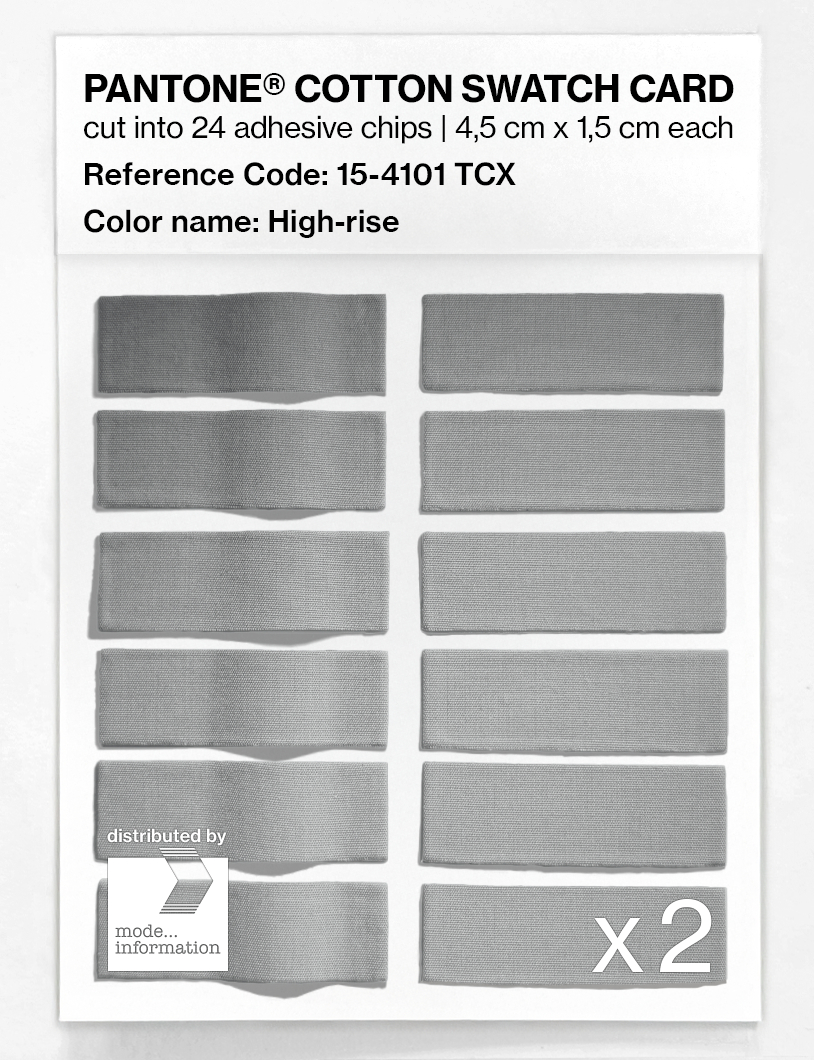Artikelbild 6 des Artikels “PANTONE® COTTON SWATCH CARD 15-4101 TCX High-rise “