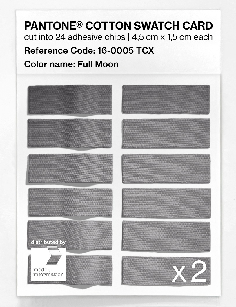 Artikelbild 6 des Artikels “PANTONE® COTTON SWATCH CARD 16-0005 TCX Full Moon “