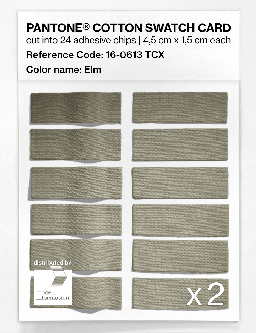 Artikelbild 6 des Artikels “PANTONE® COTTON SWATCH CARD 16-0613 TCX Elm “