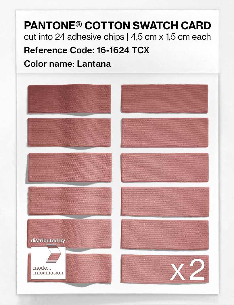 Artikelbild 6 des Artikels “PANTONE® COTTON SWATCH CARD 16-1624 TCX Lantana “