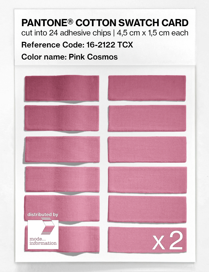 Artikelbild 6 des Artikels “PANTONE® COTTON SWATCH CARD 16-2122 TCX Pink Cosmos “