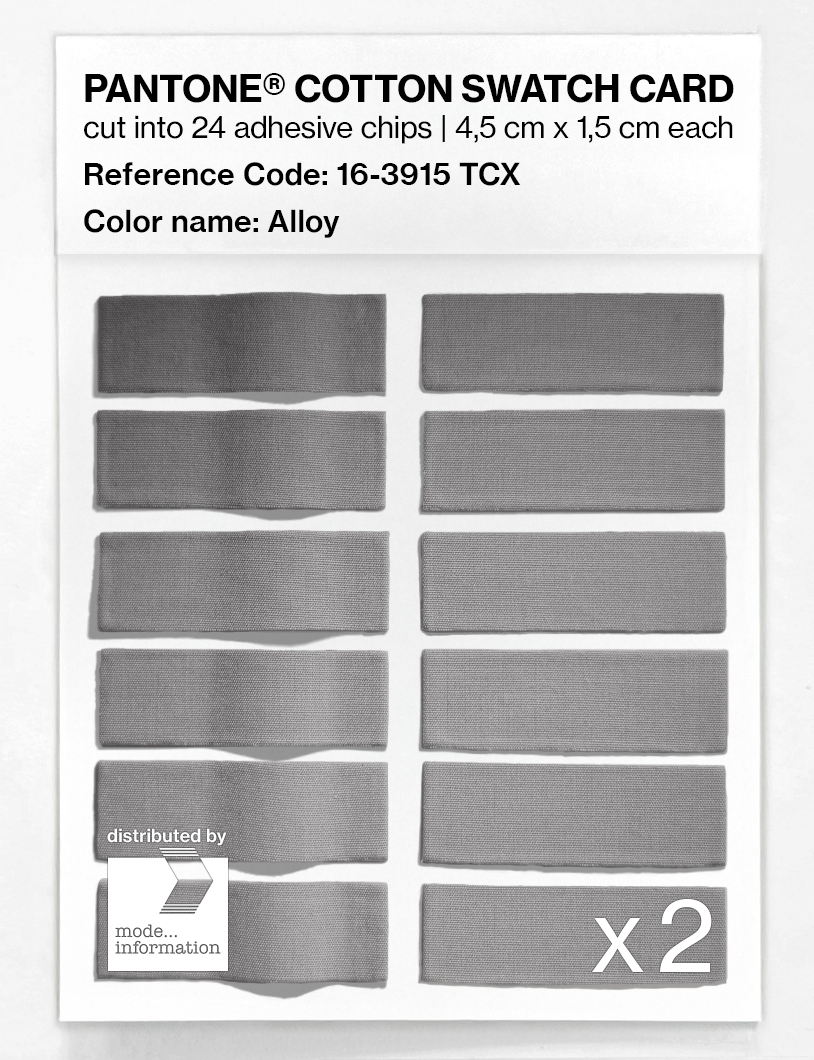 Artikelbild 6 des Artikels “PANTONE® COTTON SWATCH CARD 16-3915 TCX Alloy “