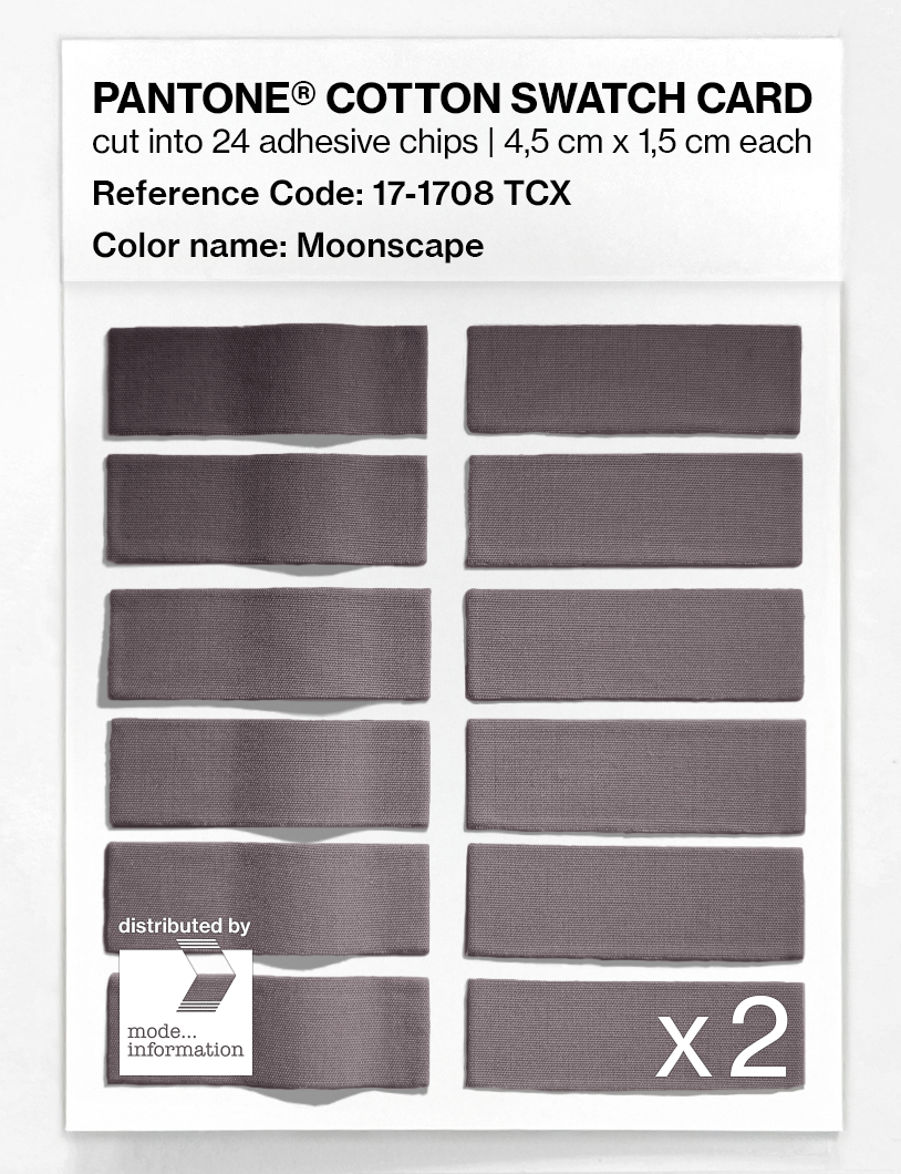 Artikelbild 6 des Artikels “PANTONE® COTTON SWATCH CARD 17-1708 TCX Moonscape “