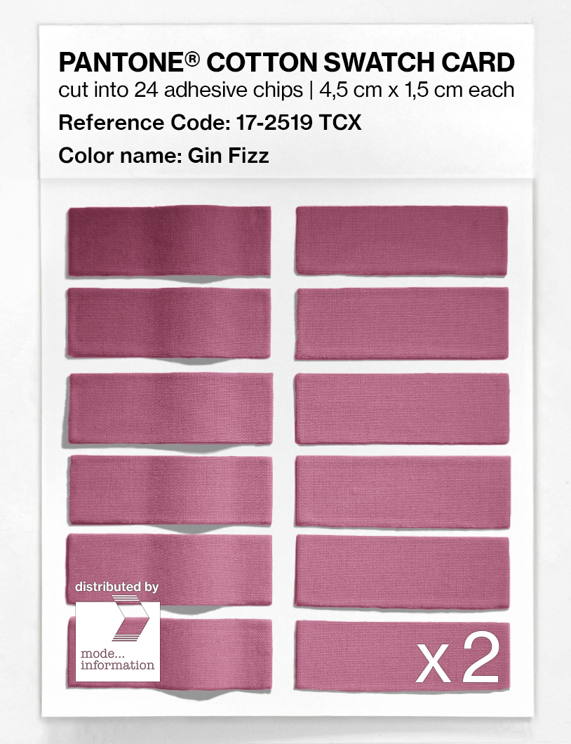 Artikelbild 6 des Artikels “PANTONE® COTTON SWATCH CARD 17-2519 TCX Gin Fizz “
