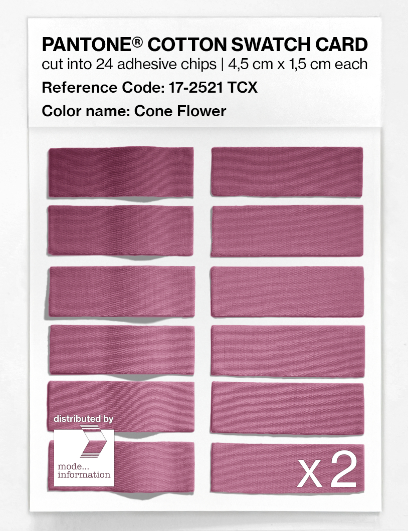 Artikelbild 6 des Artikels “PANTONE® COTTON SWATCH CARD 17-2521 TCX Cone Flower “