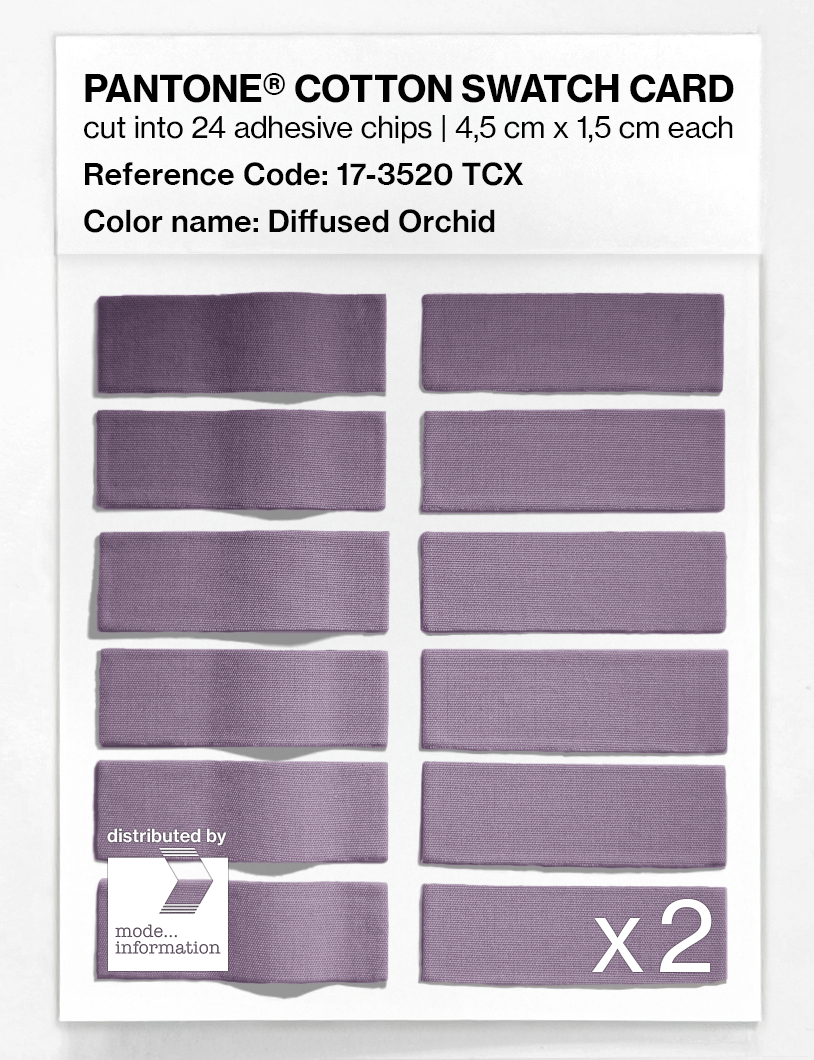 Artikelbild 6 des Artikels “PANTONE® COTTON SWATCH CARD 17-3520 TCX Diffused Orchid “