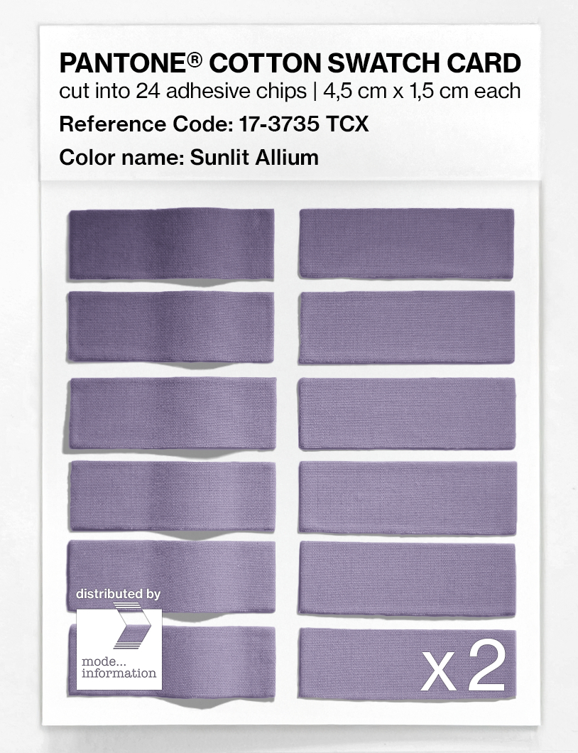 Artikelbild 6 des Artikels “PANTONE® COTTON SWATCH CARD 17-3735 TCX Sunlit Allium “