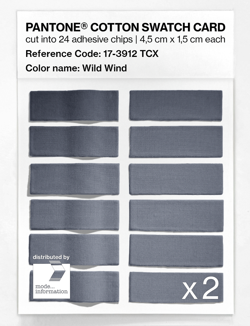 Artikelbild 6 des Artikels “PANTONE® COTTON SWATCH CARD 17-3912 TCX Wild Wind “