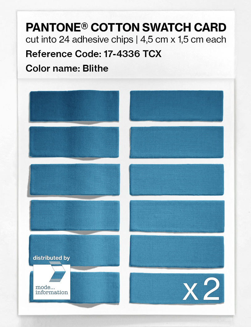 Artikelbild 6 des Artikels “PANTONE® COTTON SWATCH CARD 17-4336 TCX Blithe “