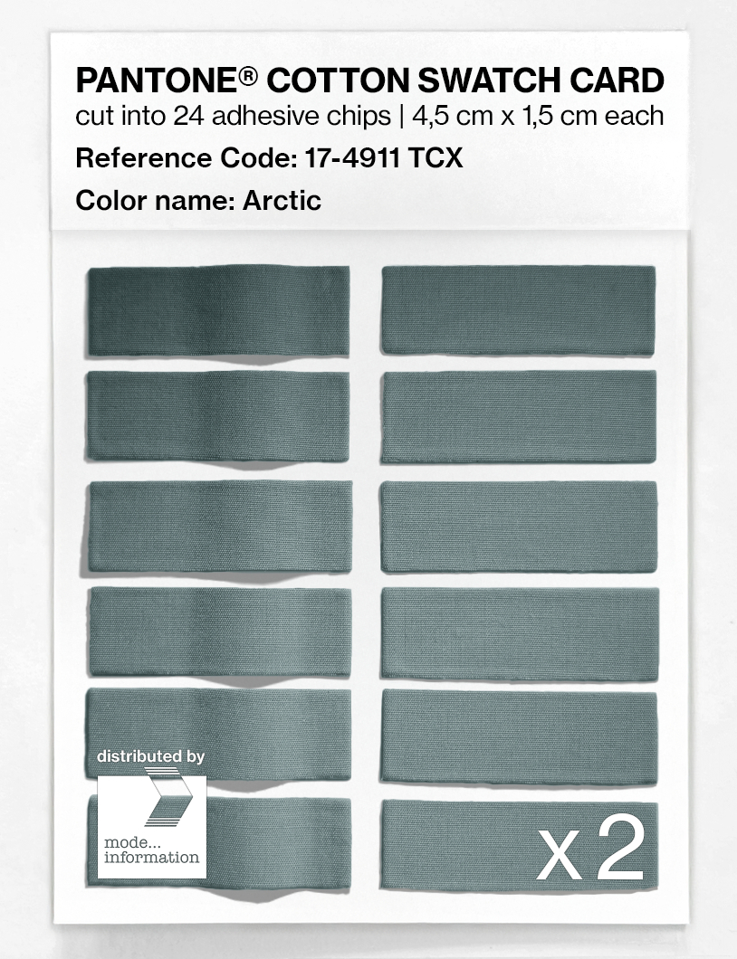 Artikelbild 6 des Artikels “PANTONE® COTTON SWATCH CARD 17-4911 TCX Arctic “