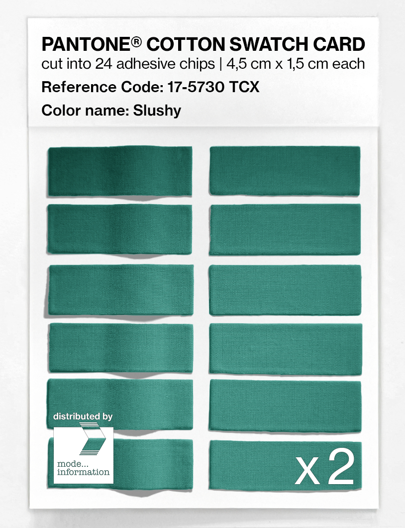 Artikelbild 6 des Artikels “PANTONE® COTTON SWATCH CARD 17-5730 TCX Slushy “