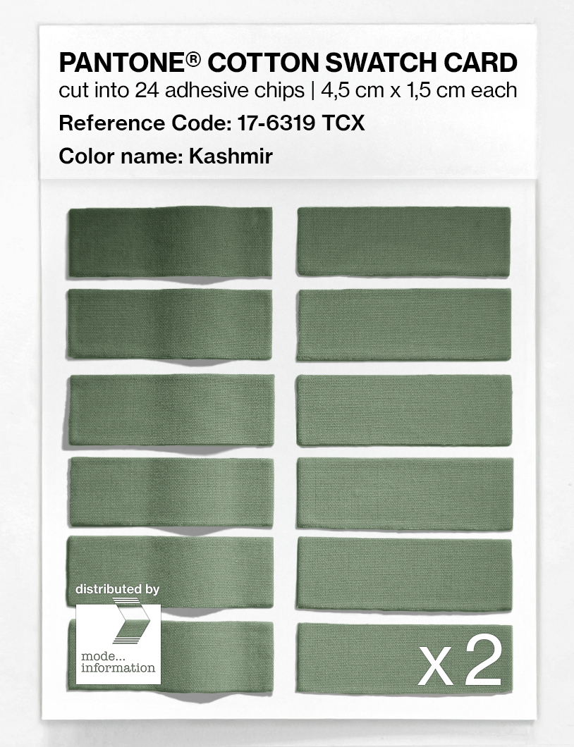 Artikelbild 6 des Artikels “PANTONE® COTTON SWATCH CARD 17-6319 TCX Kashmir “