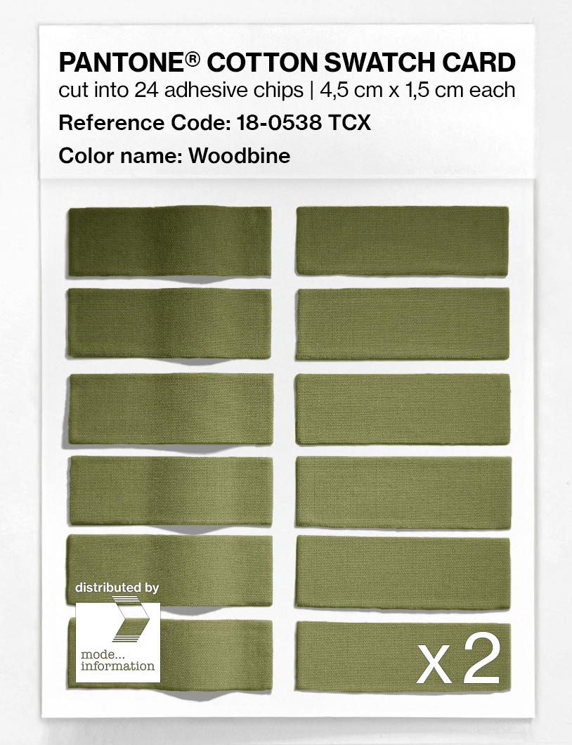 Artikelbild 6 des Artikels “PANTONE® COTTON SWATCH CARD 18-0538 TCX Woodbine “