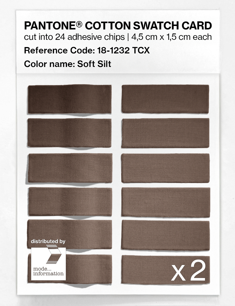 Artikelbild 6 des Artikels “PANTONE® COTTON SWATCH CARD 18-1232 TCX Soft Silt “