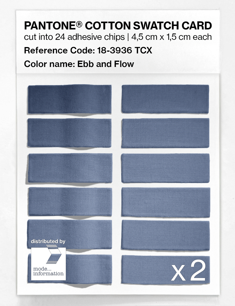 Artikelbild 6 des Artikels “PANTONE® COTTON SWATCH CARD 18-3936 TCX Ebb and Flow “