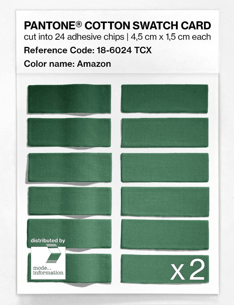 Artikelbild 6 des Artikels “PANTONE® COTTON SWATCH CARD 18-6024 TCX Amazon “