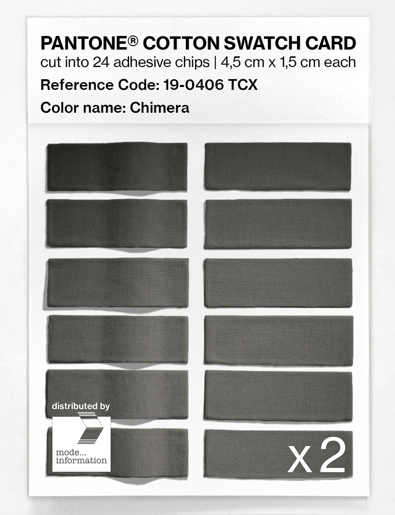 Artikelbild 6 des Artikels “PANTONE® COTTON SWATCH CARD 19-0406 TCX Chimera “