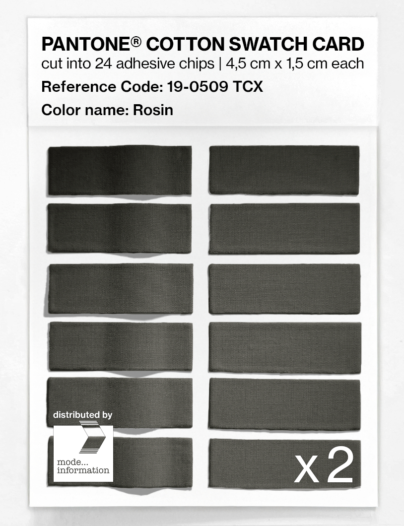 Artikelbild 6 des Artikels “PANTONE® COTTON SWATCH CARD 19-0509 TCX Rosin “