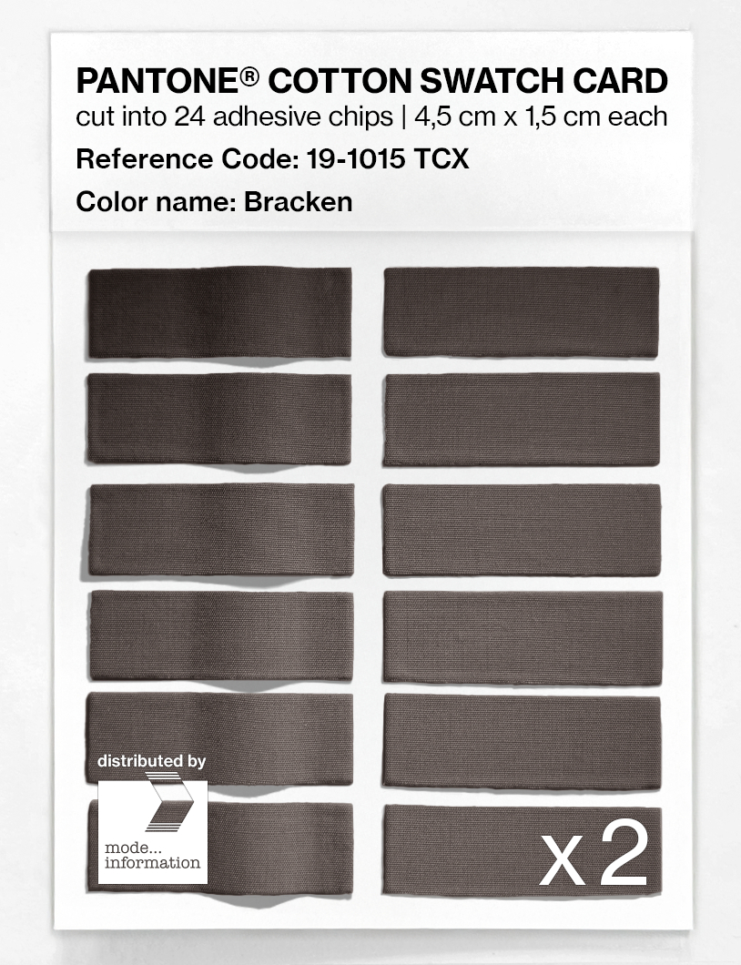Artikelbild 6 des Artikels “PANTONE® COTTON SWATCH CARD 19-1015 TCX Bracken “