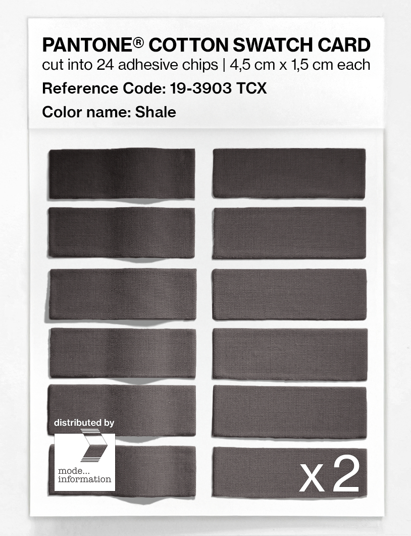 Artikelbild 6 des Artikels “PANTONE® COTTON SWATCH CARD 19-3903 TCX Shale “