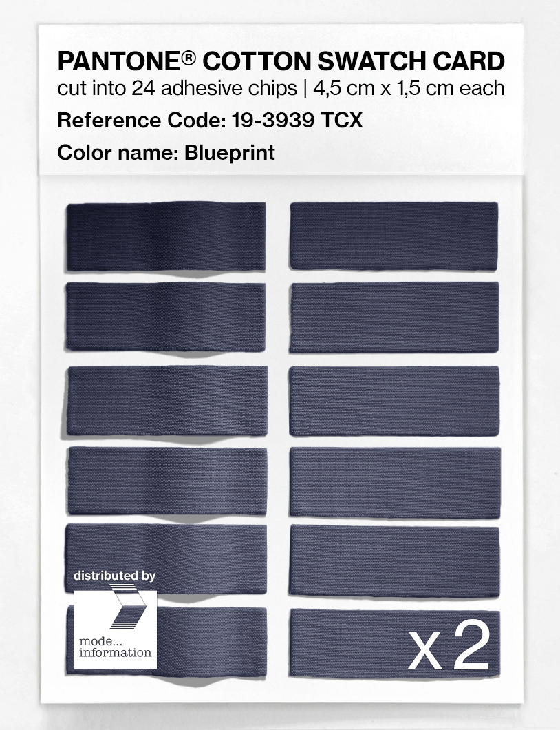 Artikelbild 6 des Artikels “PANTONE® COTTON SWATCH CARD 19-3939 TCX Blueprint “
